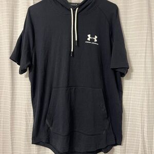 Under Armour Men's Navy Hoodie T-Shirt